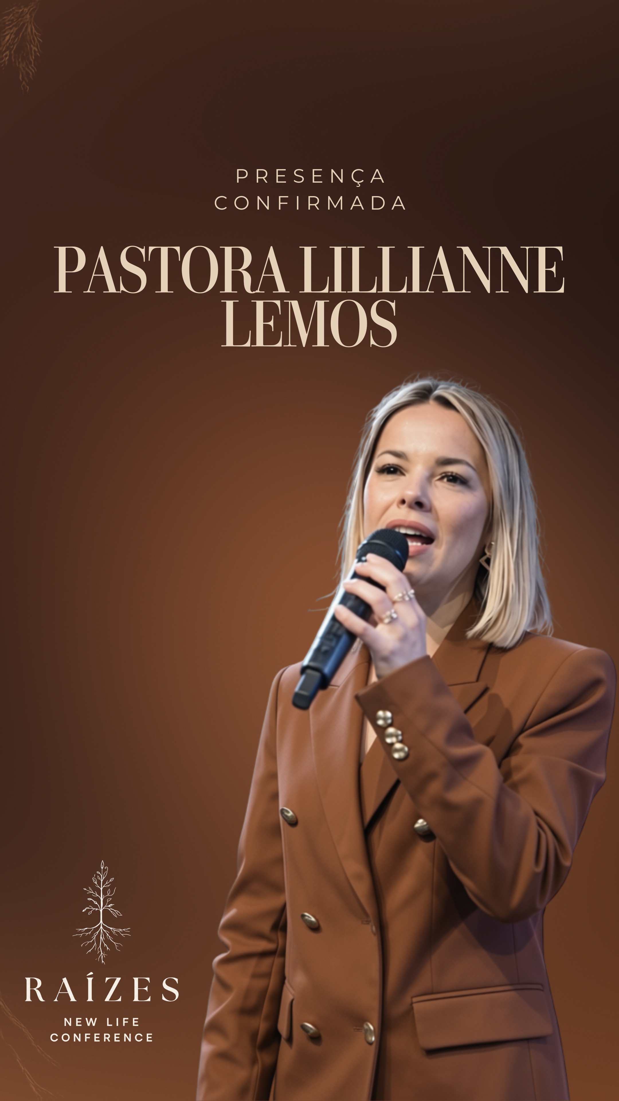Pastora Lillianne Lemos — presença confirmada na New Life Conference 2026